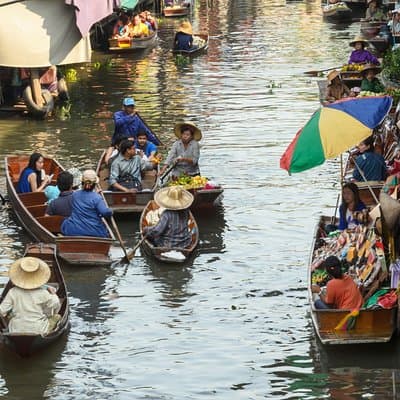 From Bangkok : Kanchanaburi Tour with Floating market Visit 4
