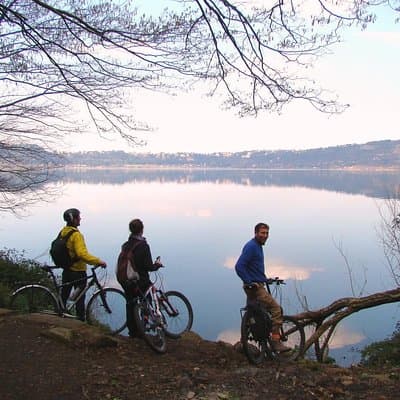 PRIVATE Appian Way and Lake Albano Ebike Tour with Italian Lunch