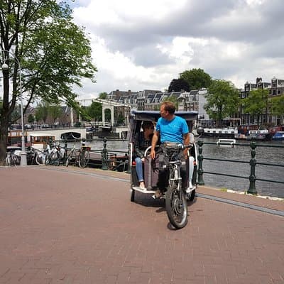 2.5 hours Amsterdam Pedicab Tour 2