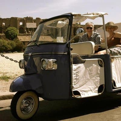 Rome by Ape Calessino Auto Rickshaw 2