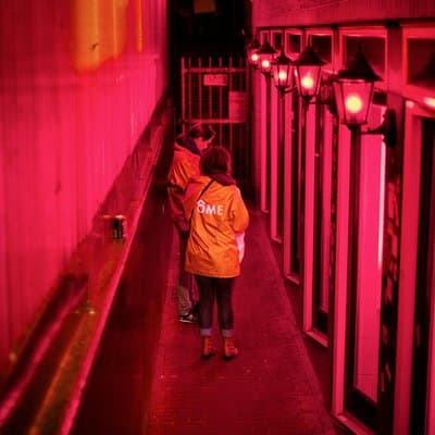 Amsterdam After Dark: Public Red Light District Exploration 2