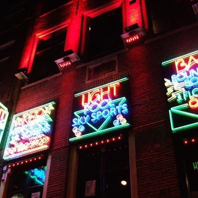 Amsterdam After Dark: Public Red Light District Exploration 4