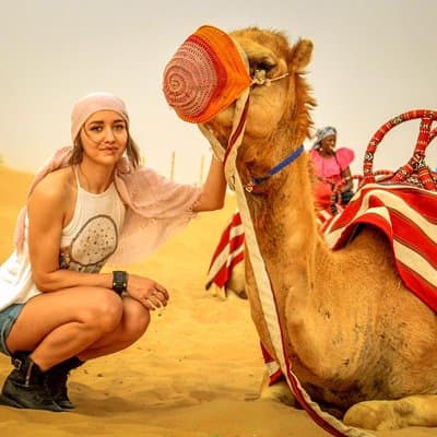 Dubai Desert Safari, Camel Ride, Refreshment & Quad Bike Option