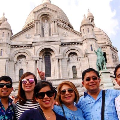 Notre Dame, Ste Chapel, Louvre, Montmartre, Eiffel Tower Private