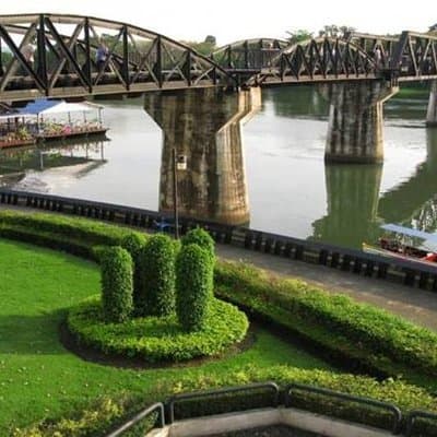 BANGKOK-Kanchanaburi: River Kwai-Death Railway-Train Trip-Lunch 2