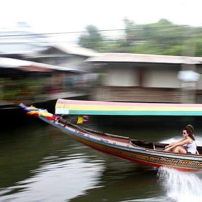 Floating Market with Wat Bang Kung Temple and the Railway Market 3