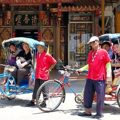 Private - Countryside Rickshaw Tour incl. Lunch