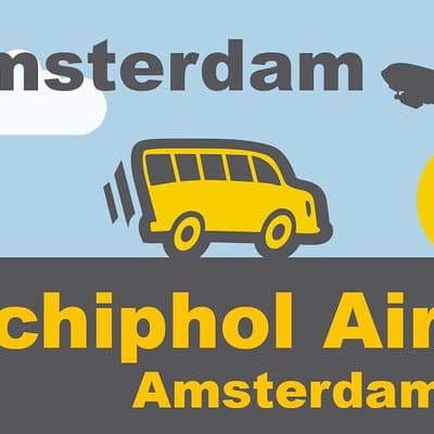 1-15 persons Taxi or Bus Transfer Airport Amsterdam to Amsterdam 2