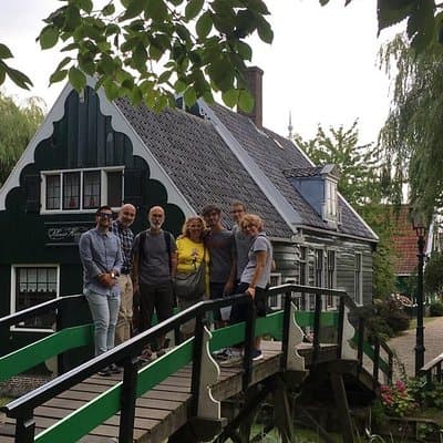 Zaanse Schans windmill tour with Italian guide
