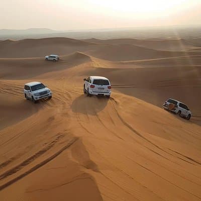 Dubai: Desert Safari, Quad Bike, Camel Ride, and Buffet Dinner