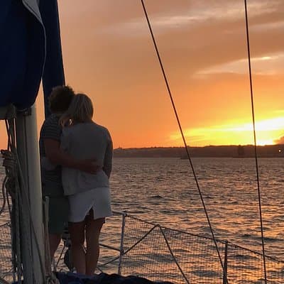 Private Sunset Sailing cruise from Lisbon