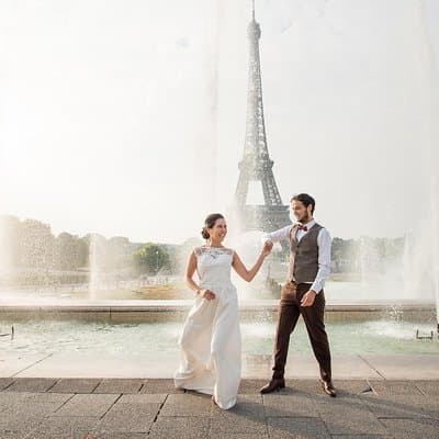 Parisian Life Style Private Photo Shoot at Eiffel Tower