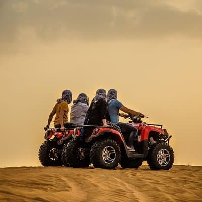 Quad Bike Guided Desert Tour 4