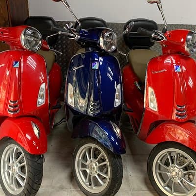 Vespa Spring 50cc rental