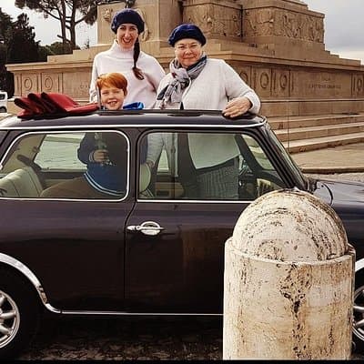 Best neighborhoods of Rome by Mini Cooper Classic Cabriolet 3