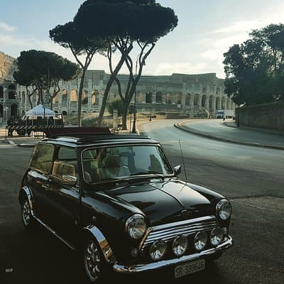 THINK BIG, GO MINI! Rome Day&Night in Mini Cooper Classic Cabrio 5