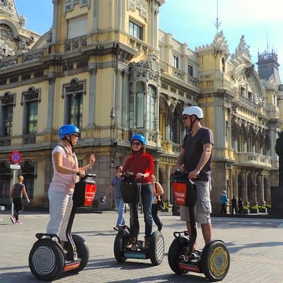 Private Live Guided Barcelona Segway Tour - 180 min