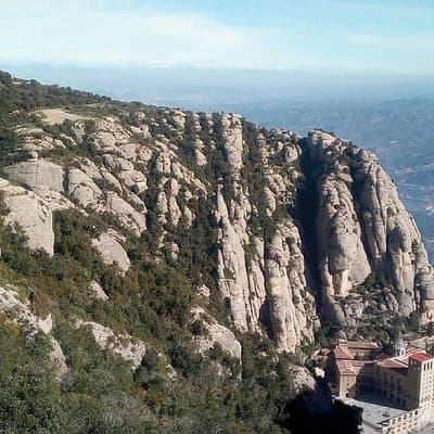 Hiking In Montserrat,near Barcelona 5