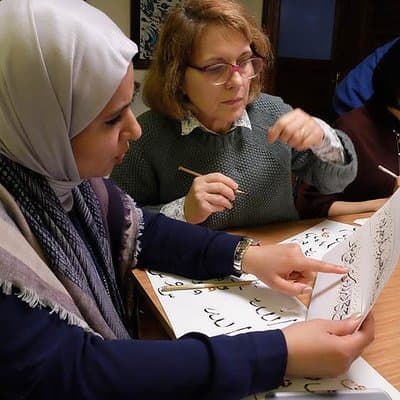 Turkish Calligraphy Workshop in Istanbul 5