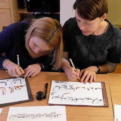 Turkish Calligraphy Workshop in Istanbul