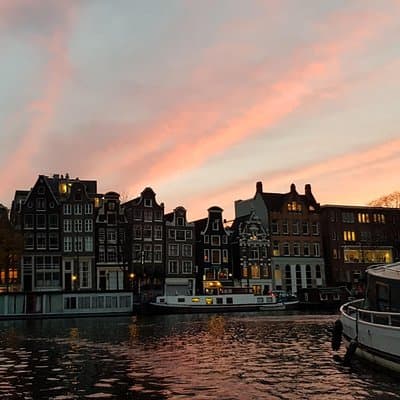 Amsterdam Evening Cosy & Small Cruise & Drinks and Bites - Sunset 2