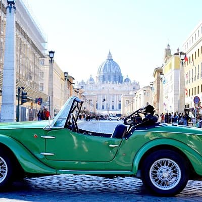 Rome Panoramic Tour by Classic Cabriolet 3