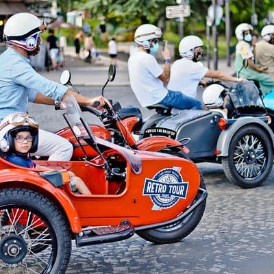 Paris & Versailles Exclusive Vintage Full Day Tour on a Sidecar