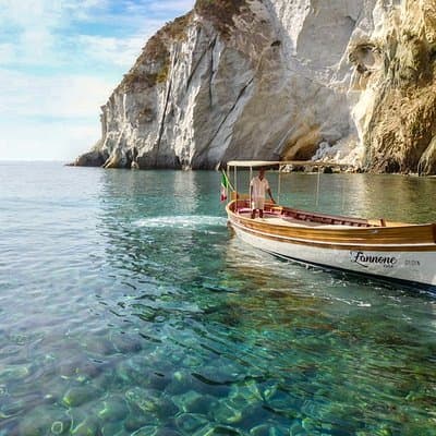 Ponza, boat trip on board the Zannone 1954 3