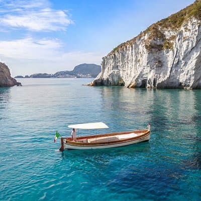 Ponza, boat trip on board the Zannone 1954 2