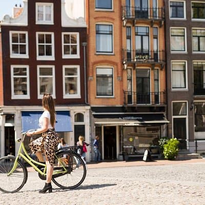 Anne Frank Private Bike Tour in Amsterdam
