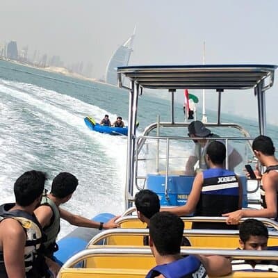 Private 60-min Group Tubing on Speedboat in Dubai 2