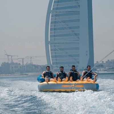 Private 60-min Group Tubing on Speedboat in Dubai 4