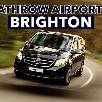 Heathrow Airport to Brighton private taxi transfers