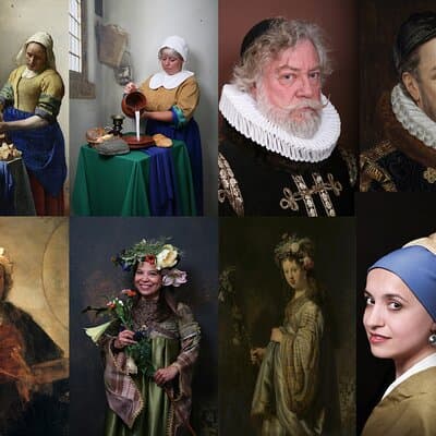 Become a Dutch Art Piece Photo Shoot in Amsterdam - Single Portrait 4