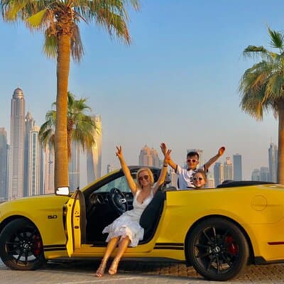 Dubai Cabrio Tour: Guided Tour of Top Sights in a Convertible Car