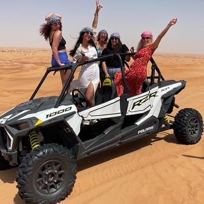 Morning Desert Safari with Buggy Ride & Sandboarding – Shared Car 4