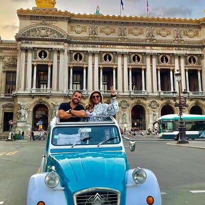 Private ride in a Citroën 2CV in Paris - 2h 4