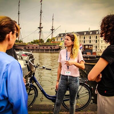 Amsterdam Small-Group Bike Tour With Optional Canal Cruise
