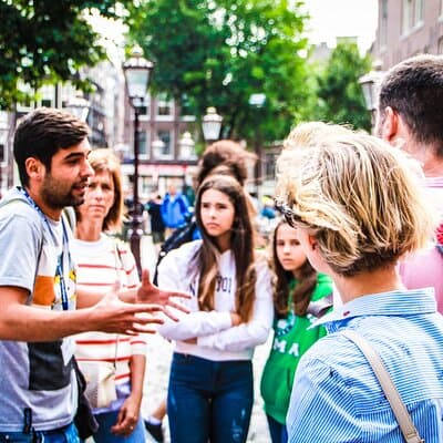 Amsterdam full day tour: Walking, Biking and Cruising