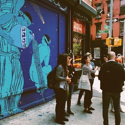 Street art tour at Soho