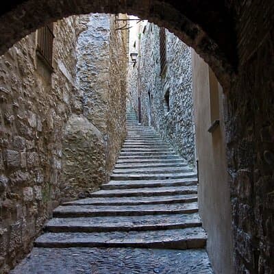 Catalonia Private Tour with Medieval Towns and Montserrat with Transport