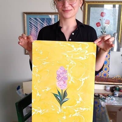 Turkish Marbling Paper Art Workshop 2