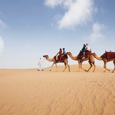 Dubai: Camel Caravan, Bedouin Breakfast with Al Marmoom Oasis 2