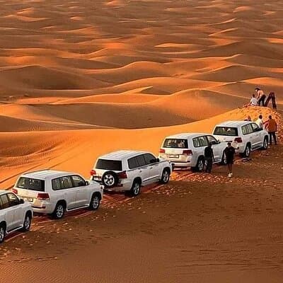 Desert Safari With BBQ Dinner, Camel Ride, Sand Boarding In Dubai 2