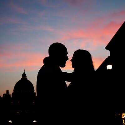 Rome Private Photoshoot Tour (Car & Walking) Night & Day