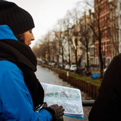 Amsterdam city center walking tour in Italian 4