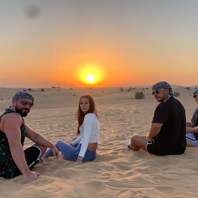 Dubai: Unique SUNRISE 4WD Red Dunes Safari 5