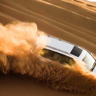 Dubai Unique Sunset Combo: 4WD and Quad Bike Red Dunes Safari 3