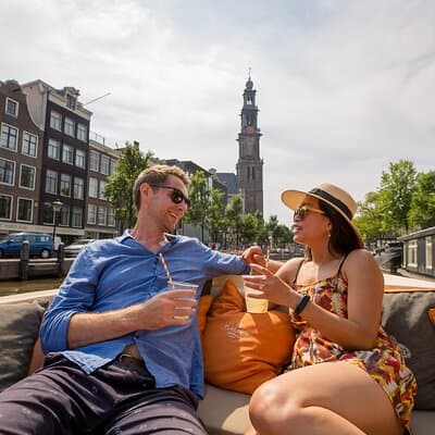 Amsterdam Private Boat Tour with Unlimited Drinks