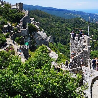 Sintra Tour with Pena Palace, Moorish Castle and Regaleira - Private 4